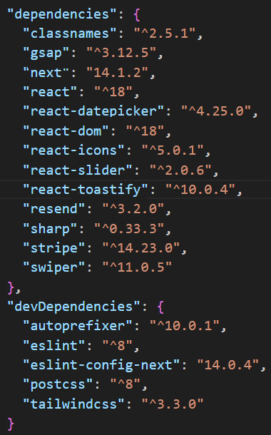Dependencies and Sources