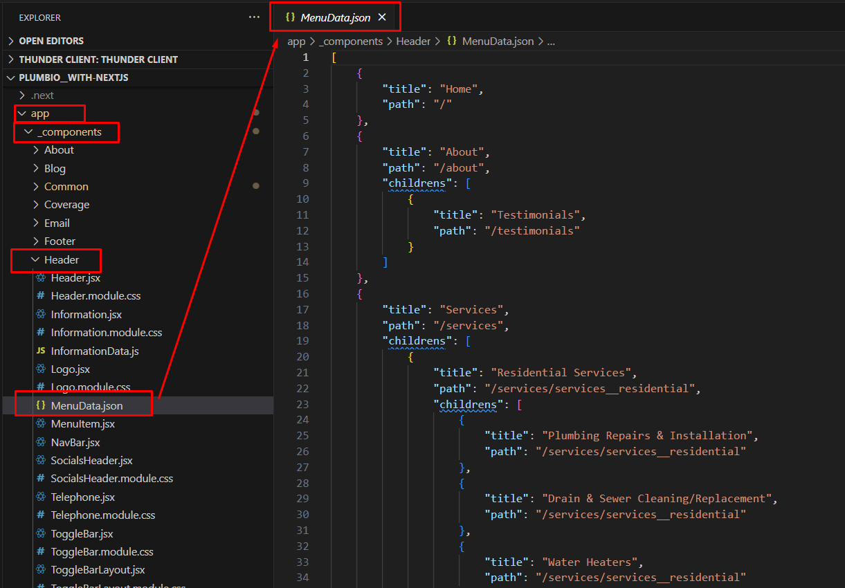 Customize Menu